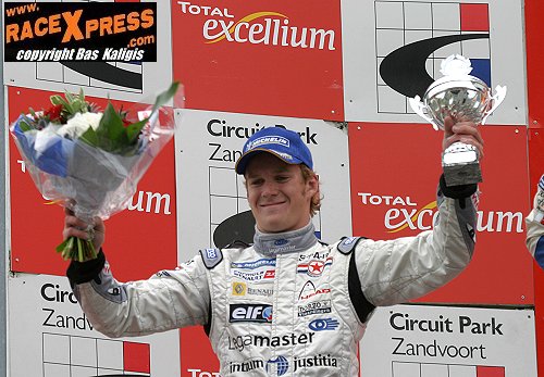 Carlo van Dam podium